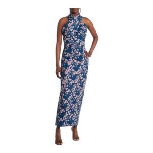 SIKA dress Ophelia Halter neck pink blue size 6